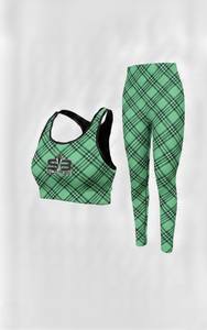 Ensemble de yoga pour femmes, meilleure qualité, texture unie, impression numérique, 2 pièces, respirant, taille haute - Product Image 4