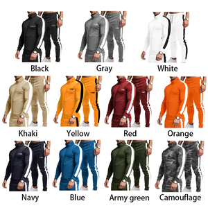 Ensemble de survêtement de jogging personnalisé pour hommes – Vêtements de sport en gros pour l'entraînement, la gym et la course à pied - Product Image 6