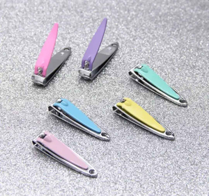 Wholesale Manufacturer Macaron Color <b>Nail</b> Clipper Set Carbon Steel Enamel Coated Fingernail Cutter Bulk Everyday Beauty Cares - Product Image 6