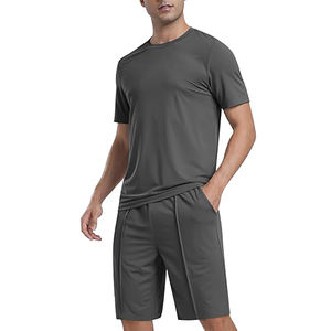 Conjunto Deportivo de Verano para Hombre, Elegante, Transpirable y Ligero, con Tela de Secado Rápido y Alta Calidad para Estilos de Vida Activos, Manga Corta - Product Image 6