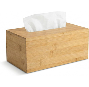 Boîte à mouchoirs en bois de manguier de luxe, faite à la main, décorative, écologique et personnalisable en gros - Product Image 5