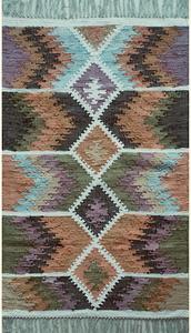 Tapis en coton fleuri moderne fait main, haute qualité, design personnalisé pour la maison, la chambre, la salle de prière, la cuisine, le salon, et les couloirs. - Product Image 2