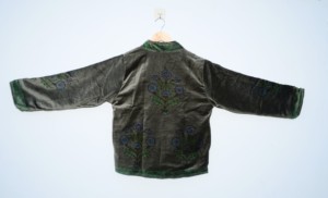 Chaqueta de Algodón Tejida a Mano con Estampado Floral Étnico, Transpirable y Ecológica para Mujer, Diseño Floral Étnico, para Invierno - Product Image 5