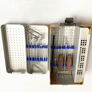 High Quality Orthopedic Cannulated <b>Screw</b> Surgical Kit Complete Instrument <b>Set</b> for Bone Fixation Procedures CE ISO Certified - Product Image 4