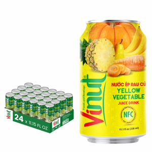 Red Vegetal 330ml Bebida de jugo 24 latas Lata de cartón Sin azúcar OEM ODM Etiqueta privada Muestra gratis Precio de fábrica Saludable - Product Image 1