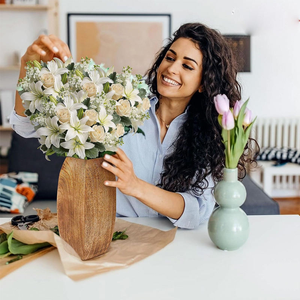 ของตกแต่งบ้านสไตล์จีนโบราณ ขนาดใหญ่ สีน้ำตาล ทำจากไม้ น้ำหนักเบา ดีไซน์คลาสสิก สวยงามแบบเรียบง่าย ดูเป็นธรรมชาติ โดย MULTI CRAFT - Product Image 6