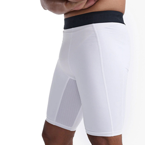 <b>Men</b> <b>Compression</b> <b>Shorts</b> Athletic Workout Stretch Fabric Breathable Moisture Wicking Fitness Training Wear Reasonable <b>Shorts</b> - Product Image 3