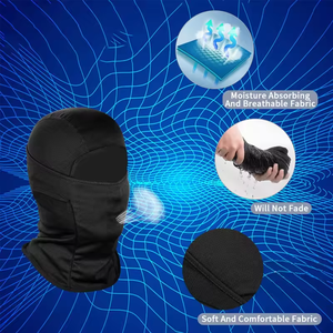 Pasamontañas de Seda para Mujer, Protección Facial Completa para Exteriores, Máscara de Esquí con Impresión Digital Personalizada por Sublimación, Máscara Deportiva de Esquí y Ciclismo con un Orificio - Product Image 4