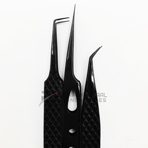 Pince à épiler professionnelle RMI de haute qualité, personnalisable, en acier inoxydable, précision anti-magnétique, couleur arc-en-ciel, pointue, 10 mm - Product Image 5