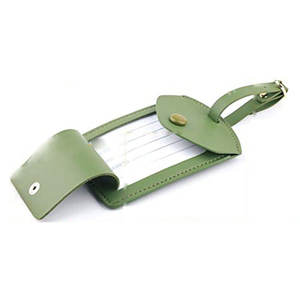 Etiqueta de equipaje personalizada al por mayor de cuero PU portátil para bodas, maletas, viajes, etiquetas de equipaje, etiquetas colgantes - Product Image 5