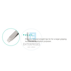 Pinzas para Cejas de Acero Inoxidable con Logotipo Personalizado de Estilo Único - Reutilizables, Duraderas, Ecológicas, Servicio OEM, Color Sólido, Venta en Línea - Product Image 5