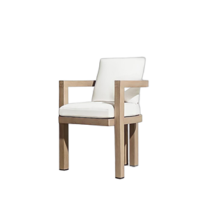 Canapé de jardin en teck massif avec coussin en tissu, produit de haute qualité, chaises de jardin, chaises de salle à manger pour extérieur et intérieur, À VENDRE - Product Image 1