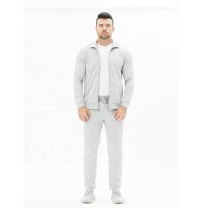 High Quality Custom Sport Gym Fleece Jogger Set Oversized <b>Hoodies</b> and Sweat Pants Man Tracksuit Set Men 2 Pieces Set Tracksuit - Product Image 4