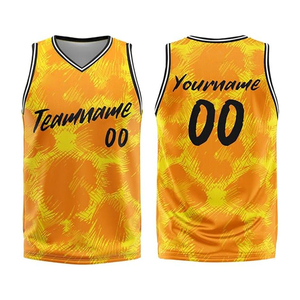 Maillots de basket en gros pour adultes unisexes, tenues de sport à séchage rapide et respirantes, maillots sublimés pas chers - Product Image 1