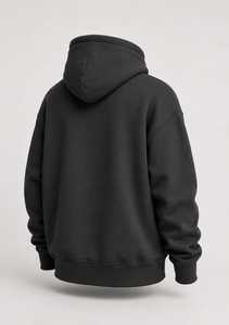 เสื้อฮู้ดโอเวอร์ไซส์ผู้ชาย แบบมีสีตัดกัน ผ้าฟลีซถัก สำหรับใส่ลำลองในฤดูใบไม้ร่วง - Product Image 2