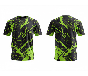 Fashion Sublimation T Shirt Custom All Over Print Design Fitness Apparel Supplier | <b>Men</b> Women Youth Sizes | Lightweight Quick Dr - Product Image 2