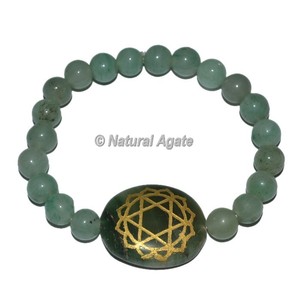 Compre una Pulsera de Piedra Volcánica Natural de 7 Chakras - Joyería de Piedras Preciosas - Product Image 2