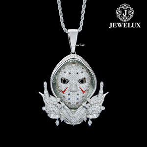 Breloques exclusives de luxe personnalisées en forme de croix, bijoux hip-hop en argent 925 plaqué or, certifiées IGI, unisexe, vente en gros - Product Image 3