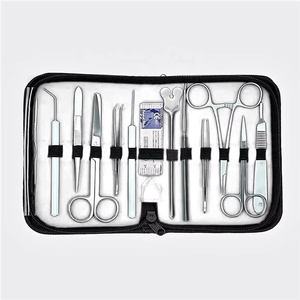 ชุดเครื่องมือผ่าตัดสำหรับนักศึกษาแพทย์ Azicon ชุด 15 ชิ้น ทำจากเหล็กกล้าไร้สนิม สำหรับการฝึกผ่าตัดและการเรียนรู้ทางชีววิทยา - Product Image 6