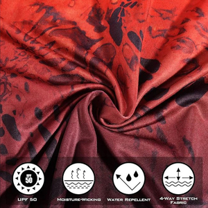 เสื้อฮู้ดดี้ป้องกันแสงแดด UPF 50+ สำหรับผู้ชาย แขนยาว แห้งเร็ว น้ำหนักเบา เหมาะสำหรับตกปลา เดินป่า วิ่ง มีรูสำหรับนิ้วโป้ง - Product Image 3