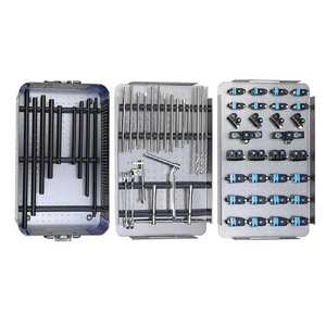 ระบบยึดตรึงภายนอกแบบที่ 3 ชุดเครื่องมือจัดกระดูกพร้อมเหล็กคาร์บอนแบบหนีบ สำหรับการตรึงกระดูกและการผ่าตัดบาดเจ็บ - Product Image 1