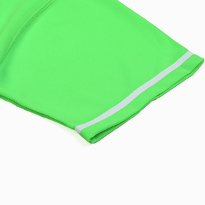 <b>Green</b> Unisex Baseball Jersey Short Sleeve Button Front Moisture Wicking Adult Sports Apparel Regular Fit Solid Color - Product Image 3