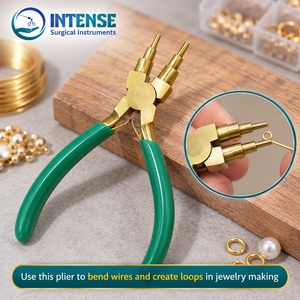 Alicates Profesionales de Punta Redonda para Joyería, Multitamaño, para Hacer Lazos, Doblar Alambre y Abalorios, Herramienta Manual - Product Image 3