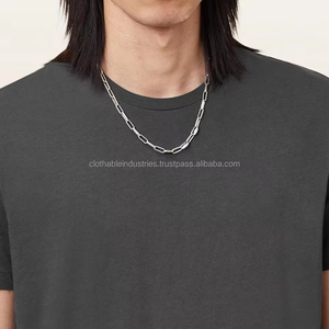 Nouveau T-shirt Homme Personnalisé 2026 – Vente Chaude d'Été – T-shirt en Coton Simple pour Homme avec Design Personnalisé – Vente en Gros - Product Image 5