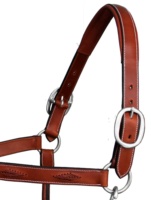 Harnais de cheval en cuir tressé rembourré en polaire, élégant et réglable, avec boucles en alliage de zinc confortables et durables, personnalisable