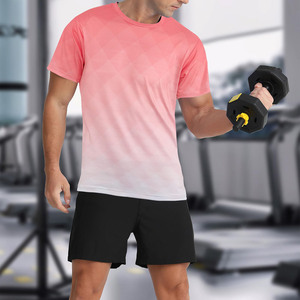 Gym <b>Shirt</b> Plain Weave Cotton 190 Gsm Loose Solid Color Short-sleeved <b>Summer</b> Pocket <b>T</b> <b>Shirt</b> QUICK DRY <b>t</b> <b>Shirt</b> for <b>Man</b> - Product Image 3