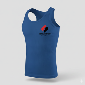 Débardeur en coton pour homme, logo personnalisé, veste sans manches pour la gym et le fitness, respirant, léger, décontracté, pour l'été, vêtements de sport - Product Image 3