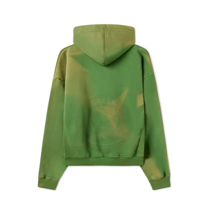 Sweat-shirt à capuche vintage pour femme, en coton épais, effet délavé, avec intérieur brossé doux pour un confort quotidien - Product Image 2