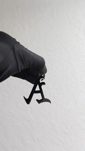 Moissanite <b>Silver</b> Letter A Pendant Iced Out Custom <b>Initial</b> Hip Hop Luxury Name <b>Necklace</b> Fashion Jewellery Gift - Product Image 5