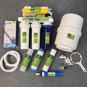 Sistema de Filtro de Agua por Ósmosis Inversa de la Mejor Calidad, 100 GPD, Purificador RO de 7 Niveles, Portátil, Manual, Sin Tanque, para Debajo del Fregadero - Product Image 2