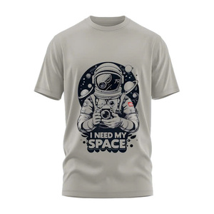 T-shirt personnalisé 180g 100% coton col rond manches courtes vierge respirant style vintage confortable uniforme homme vente en gros - Product Image 6