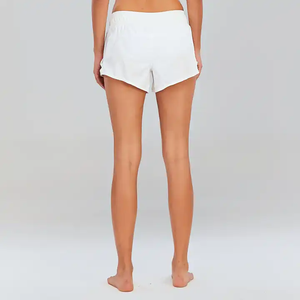 Shorts Deportivos de Cintura Alta para Mujer con Logotipo Personalizado, Shorts de Yoga y Running sin Costuras con Efecto Push-Up, Venta al Por Mayor MOQ - Product Image 4