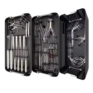 Juego de Instrumentos Quirúrgicos Cervicales y Lumbares de Acero Inoxidable, Reutilizables y Autoclavables, Sistema Completo para Cirugía de Columna Cervical - Product Image 6