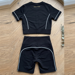 Sportswear Cropped <b>Tops</b> Women Yoga Athletic Medium <b>Support</b> Compression Athletic Shirt <b>Tops</b> 100% Polyester <b>Crop</b> Shirt <b>Tops</b> Women - Product Image 6