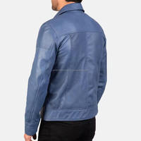 Veste en cuir PU fine pour homme, revers, simple boutonnage, couleur unie, grande taille, réversible, imperméable, pour l'hiver