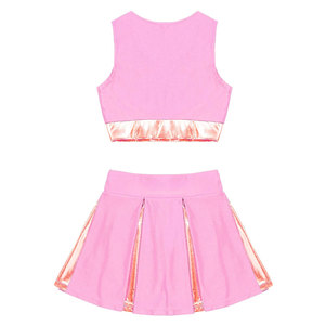 Tenue de cheerleading professionnelle de qualité supérieure pour équipes, respirante, couleurs vives, style professionnel - Product Image 6
