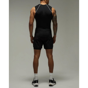Débardeur athlétique pour homme, séchage rapide, sans manches, t-shirt de sport sans couture pour l'entraînement physique - Product Image 3