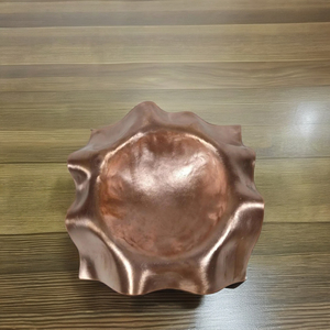 Bandeja DE SERVICIO DE ACERO INOXIDABLE hecha a mano de primera calidad para cenas elegantes en el hogar y exhibiciones de cocina - Product Image 3