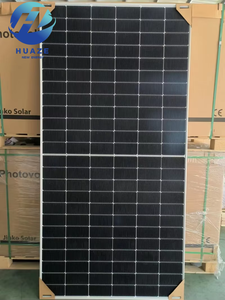 550W 590W 650W 700 Watt Solarmodul <span class=keywords><strong>PV</strong></span>-Modul Schwarzer Rahmen Doppelglas Topcon Halbzellen Dachsystem Tier 1 Mono-Solarmodule - Product Image 4