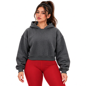 Sudadera con Capucha Holgada de Algodón 100% para Mujer, Venta al por Mayor, Personalizable para Marcas de Ropa, Minoristas de Moda de EE. UU., Suministro para Boutiques - Product Image 6