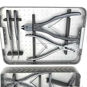 Juego de Instrumentos de Fijación de Placa Ósea Ortopédica, Herramientas Quirúrgicas para Cirugía de Trauma, Acero Inoxidable Reutilizable, Certificado CE, El Mejor - Product Image 6