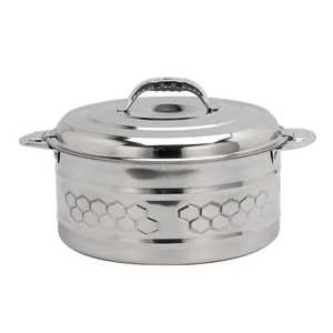 หม้อสแตนเลสเก็บความร้อนพร้อมหูจับสำหรับเสิร์ฟอาหาร - Product Image 2