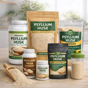 วาร์ลี่ พรีเมี่ยม ไซเลียมไฟเบอร์ ฮัสค์ วัตถุดิบเสริมการย่อยอาหารจากธรรมชาติ ผู้ผลิตแบบ OEM จำนวนมาก อายุการเก็บรักษา 1 ปี แหล่งกำเนิดกูร์การัต - Product Image 1