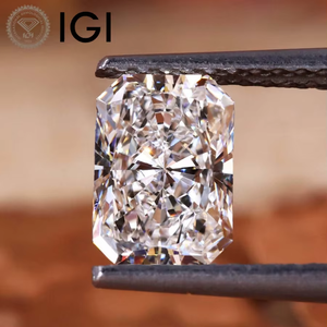 Diamante Radiante Cultivado en Laboratorio de 1.55 CT, Certificado IGI, HPHT CVD, Corte Excelente - Product Image 2