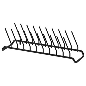 Support de Présentation Autonome en Métal Noir Mat Style Vintage pour Assiettes, Non Pliable, pour Accessoires de Cuisine, Étagère Simple - Product Image 6