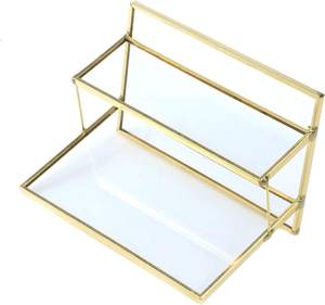 Business Card Holder <b>Stand</b> <b>Desktop</b> Organizer Storage Box for Office Reception Desk Display - Product Image 4